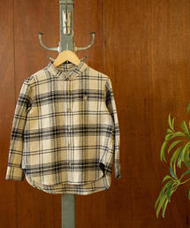 coen | 【coen キッズ / ジュニア】インディアンコットンネルバンドカラーシャツ（ネルシャツ・チェックシャツ）(シャツ/ブラウス)