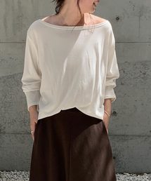 KOBE LETTUCE | ワンショルダー⇔ボートネック2wayロンT(Tシャツ/カットソー)