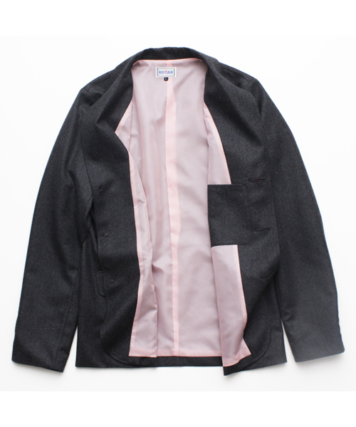ROTAR（ローター）の「Wool yarn jacket （テーラードジャケット 