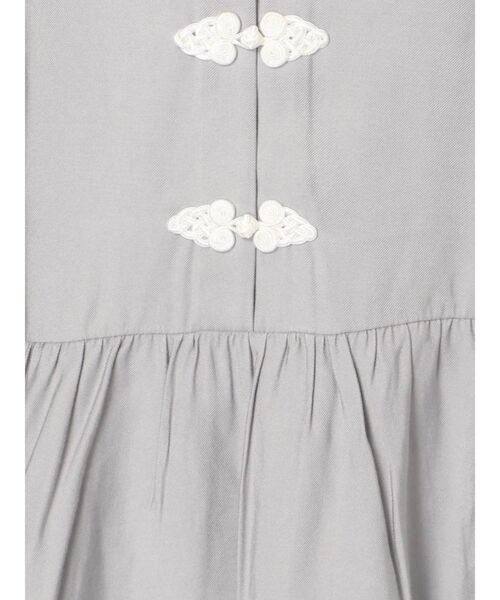 merry jenny(メリージェニー)の「チャイナボタンシャツワンピース(ワンピース・レディース・ライトブルー/ブラック/ベージュ/ピンク・FREE)」の14枚目の写真