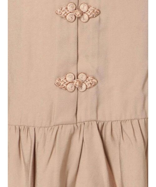 merry jenny(メリージェニー)の「チャイナボタンシャツワンピース(ワンピース・レディース・ライトブルー/ブラック/ベージュ/ピンク・FREE)」の15枚目の写真