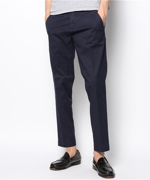 ABAHOUSE（アバハウス）の「ｵｰﾊﾞﾀﾞｲｸﾛｯﾌﾟﾄﾞ（チノパンツ・メンズ・ホワイト/ネイビー/ブラウン・3/1/2/4）」の3枚目の写真