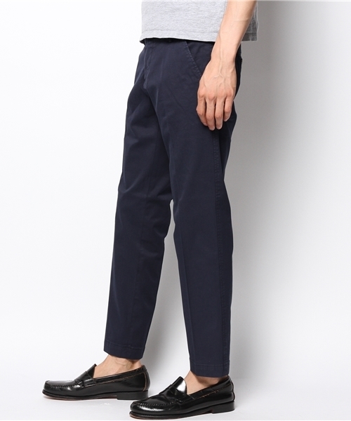 ABAHOUSE（アバハウス）の「ｵｰﾊﾞﾀﾞｲｸﾛｯﾌﾟﾄﾞ（チノパンツ・メンズ・ホワイト/ネイビー/ブラウン・3/1/2/4）」の4枚目の写真