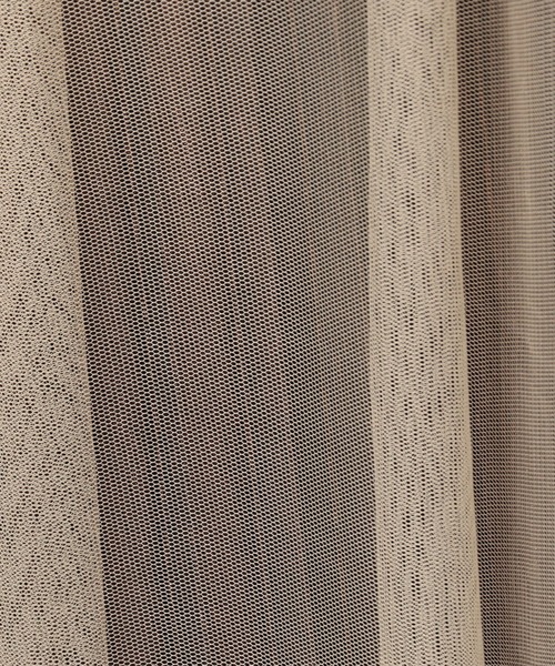 archives（アルシーヴ）の「グリッタープリーツレイヤードスカート（スカート・レディース・ベージュ/ブラック/グレー・MEDIUM）」の6枚目の写真