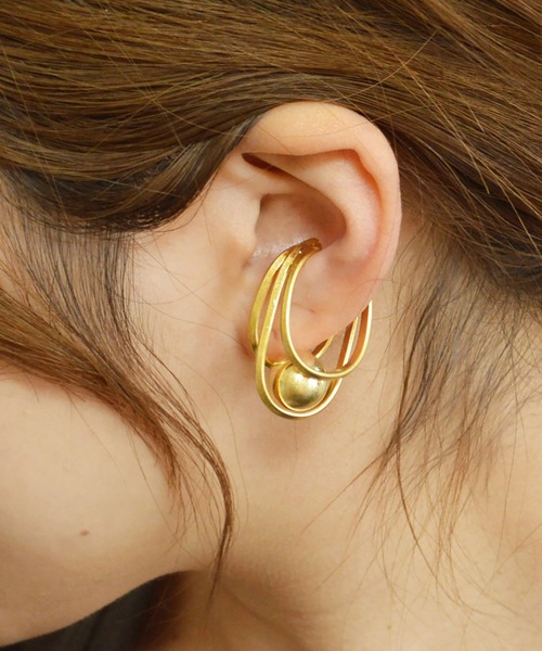 BROTHERHOOD（ブラザーフッド）の「【earyear】デザインフープ片耳イヤーカフ（イヤーカフ・レディース・シルバー/その他7/その他4/ゴールド/その他8/その他2/その他3/その他5/その他1/その他6/F/B/D/E/A/C/G/L/M/N/O/Q/H/I/J/K/P/R/S/T/U・FREE）」の13枚目の写真