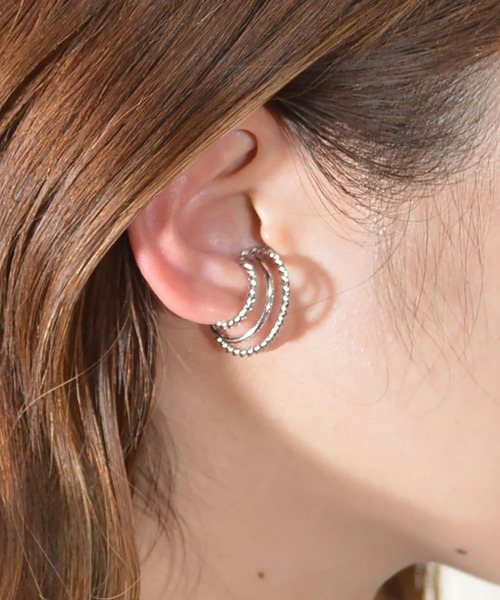 BROTHERHOOD（ブラザーフッド）の「【earyear】デザインフープ片耳イヤーカフ（イヤーカフ・レディース・シルバー/その他7/その他4/ゴールド/その他8/その他2/その他3/その他5/その他1/その他6/F/B/D/E/A/C/G/L/M/N/O/Q/H/I/J/K/P/R/S/T/U・FREE）」の22枚目の写真