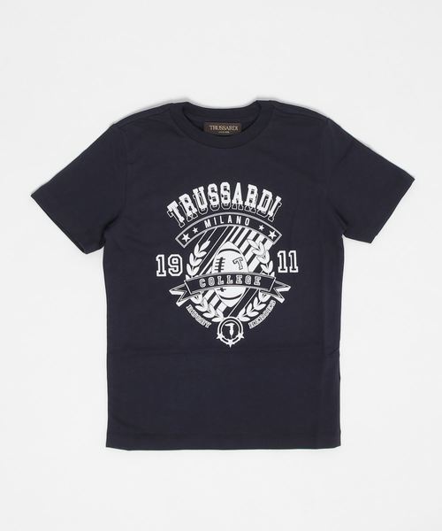 TRUSSARDI（トラサルディ）の「TRUSSARDI(トラサルディ)Kids & Junior プリントTシャツカットソー（Tシャツ/カットソー・キッズ・ホワイト/ブルー/イエロー/ブラック・8Y/10Y/6Y/14Y/16Y/12Y/4Y）」の3枚目の写真
