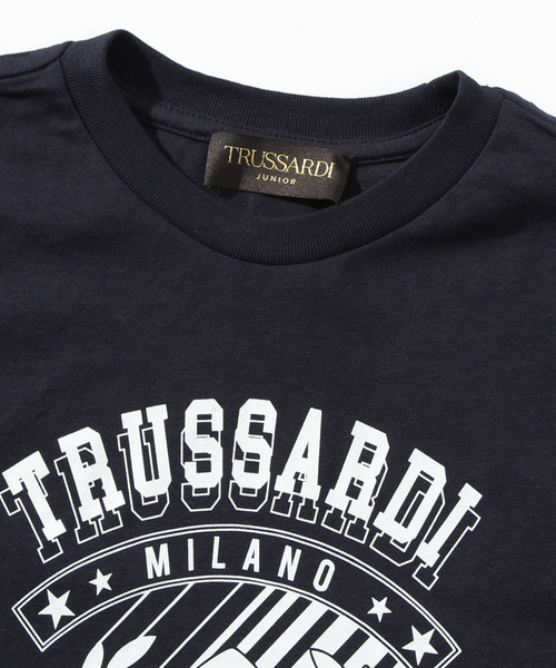 TRUSSARDI（トラサルディ）の「TRUSSARDI(トラサルディ)Kids & Junior プリントTシャツカットソー（Tシャツ/カットソー・キッズ・ホワイト/ブルー/イエロー/ブラック・8Y/10Y/6Y/14Y/16Y/12Y/4Y）」の13枚目の写真