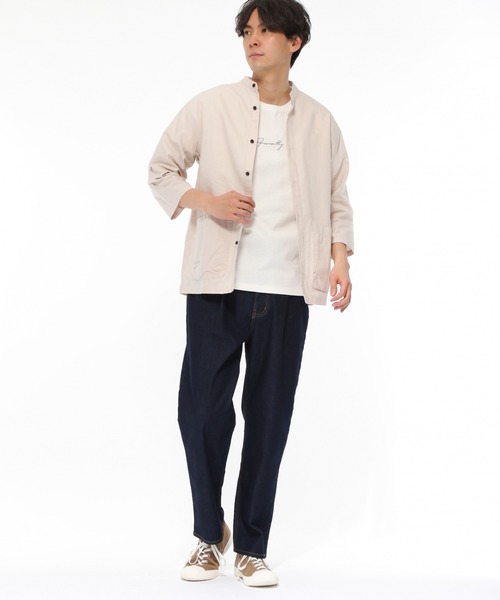 LAKOLE（ラコレ）の「USA筆記体プリントTシャツ / LAKOLE（Tシャツ/カットソー・メンズ・ホワイト/ブラック/ピンク/ライトブラウン・MEDIUM/LARGE）」の12枚目の写真