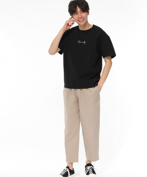 LAKOLE（ラコレ）の「USA筆記体プリントTシャツ / LAKOLE（Tシャツ/カットソー・メンズ・ホワイト/ブラック/ピンク/ライトブラウン・MEDIUM/LARGE）」の8枚目の写真