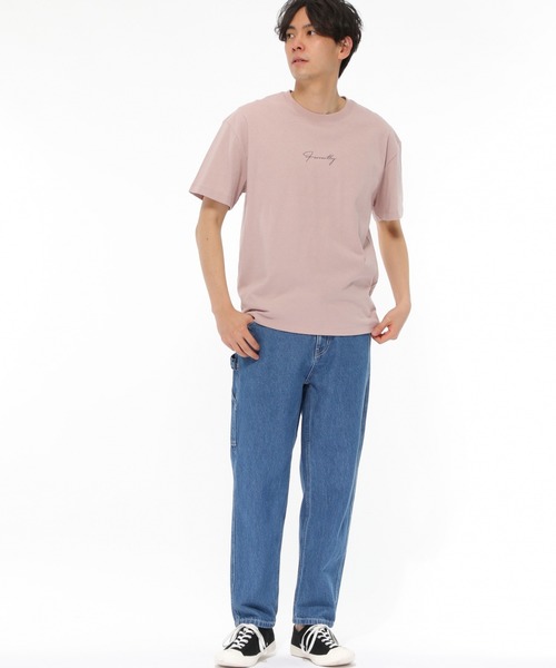 LAKOLE（ラコレ）の「USA筆記体プリントTシャツ / LAKOLE（Tシャツ/カットソー・メンズ・ホワイト/ブラック/ピンク/ライトブラウン・MEDIUM/LARGE）」の11枚目の写真