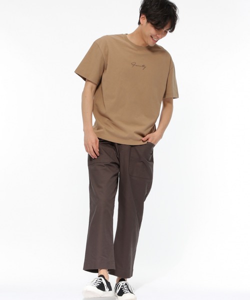 LAKOLE（ラコレ）の「USA筆記体プリントTシャツ / LAKOLE（Tシャツ/カットソー・メンズ・ホワイト/ブラック/ピンク/ライトブラウン・MEDIUM/LARGE）」の13枚目の写真