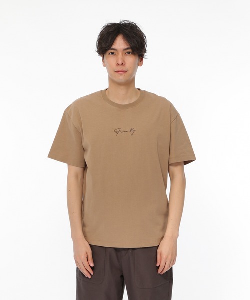 LAKOLE（ラコレ）の「USA筆記体プリントTシャツ / LAKOLE（Tシャツ/カットソー・メンズ・ホワイト/ブラック/ピンク/ライトブラウン・MEDIUM/LARGE）」の15枚目の写真