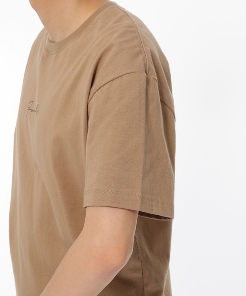 LAKOLE（ラコレ）の「USA筆記体プリントTシャツ / LAKOLE（Tシャツ/カットソー・メンズ・ホワイト/ブラック/ピンク/ライトブラウン・MEDIUM/LARGE）」の20枚目の写真