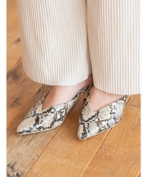 fifth | Vカットポインテッドミュール(サンダル)