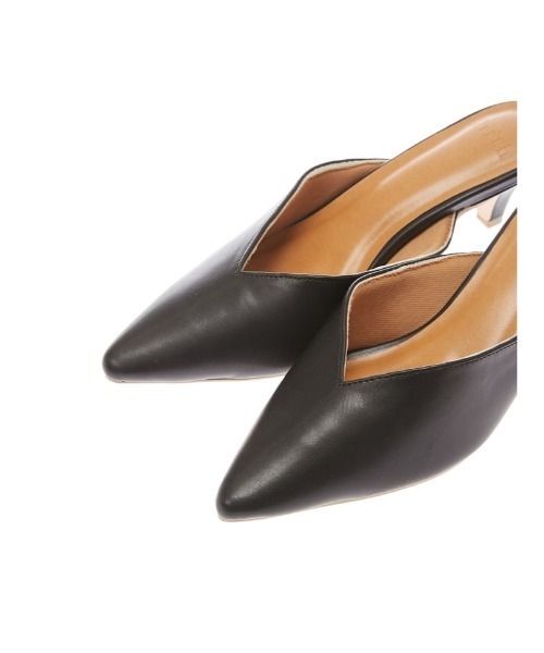 fifth（フィフス）の「Vカットポインテッドミュール（サンダル・レディース・ブラック/モカ/アニマル・23.5cm/24.5cm/23.0cm/24.0cm）」の7枚目の写真