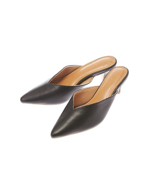 fifth（フィフス）の「Vカットポインテッドミュール（サンダル・レディース・ブラック/モカ/アニマル・23.5cm/24.5cm/23.0cm/24.0cm）」の10枚目の写真