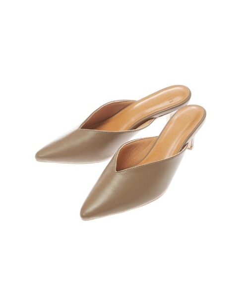 fifth（フィフス）の「Vカットポインテッドミュール（サンダル・レディース・ブラック/モカ/アニマル・23.5cm/24.5cm/23.0cm/24.0cm）」の11枚目の写真