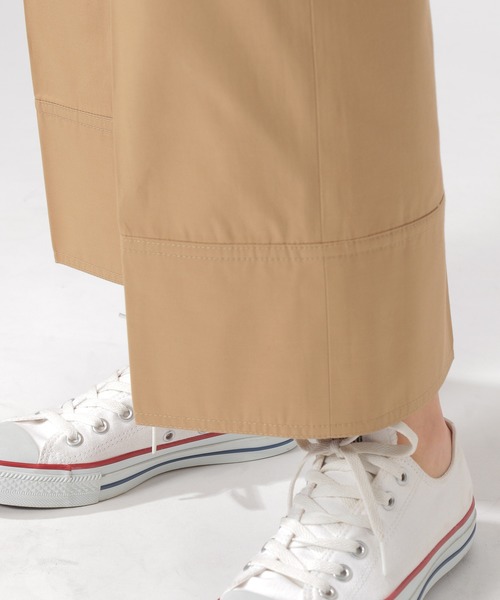 BAYFLOW(ベイフロー)の「ハイウエストワイドパンツ(その他パンツ・レディース・ベージュ/ネイビー・SMALL/MEDIUM)」の7枚目の写真