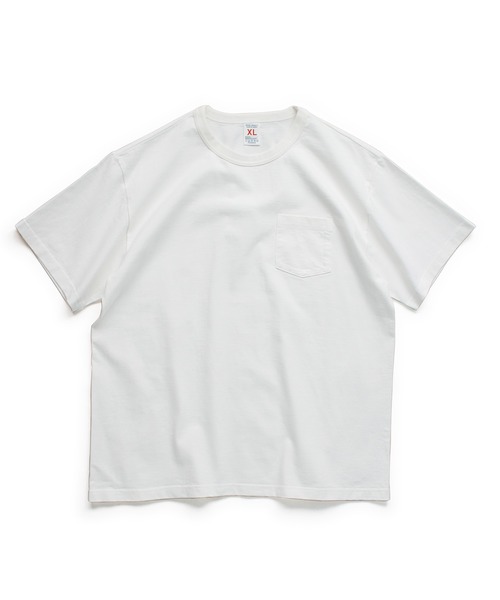 Denime（ドゥニーム）の「BASIC CUTSEW S/S PKT TEE（Tシャツ/カットソー・メンズ・スミクロ/ネイビー/ホワイト/ライトブラウン・LARGE/MEDIUM/SMALL/X-LARGE/X-SMALL）」の2枚目の写真