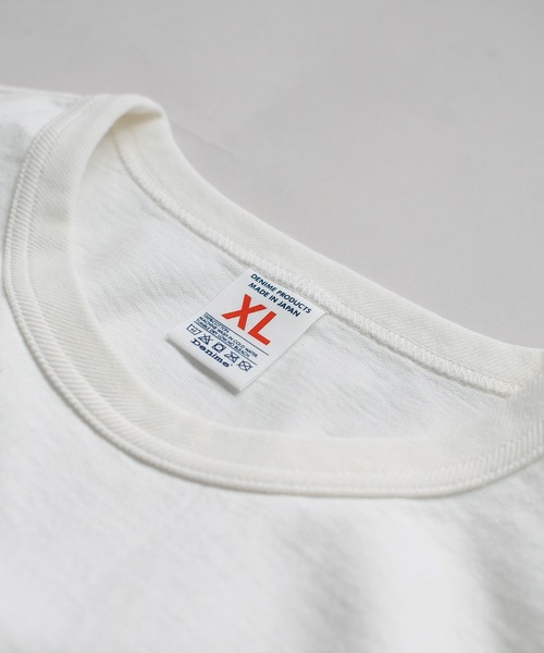 Denime（ドゥニーム）の「BASIC CUTSEW S/S PKT TEE（Tシャツ/カットソー・メンズ・スミクロ/ネイビー/ホワイト/ライトブラウン・LARGE/MEDIUM/SMALL/X-LARGE/X-SMALL）」の8枚目の写真