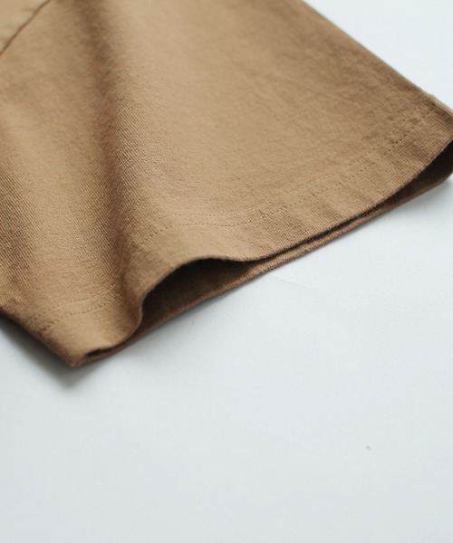 Denime（ドゥニーム）の「BASIC CUTSEW S/S PKT TEE（Tシャツ/カットソー・メンズ・スミクロ/ネイビー/ホワイト/ライトブラウン・LARGE/MEDIUM/SMALL/X-LARGE/X-SMALL）」の5枚目の写真