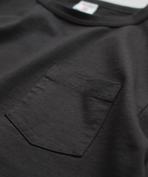 Denime（ドゥニーム）の「BASIC CUTSEW S/S PKT TEE（Tシャツ/カットソー・メンズ・スミクロ/ネイビー/ホワイト/ライトブラウン・LARGE/MEDIUM/SMALL/X-LARGE/X-SMALL）」の7枚目の写真