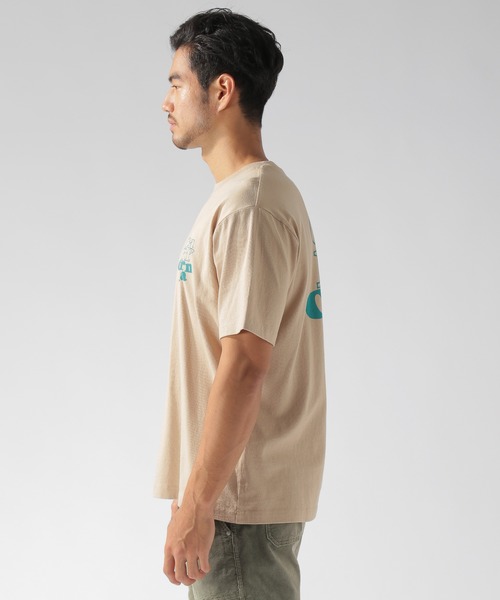 BAYFLOW（ベイフロー）の「USAコットングラフィックプリントTEE S/S（Tシャツ/カットソー・メンズ・ブラック/ベージュ/オフホワイト・SMALL/MEDIUM/LARGE）」の6枚目の写真