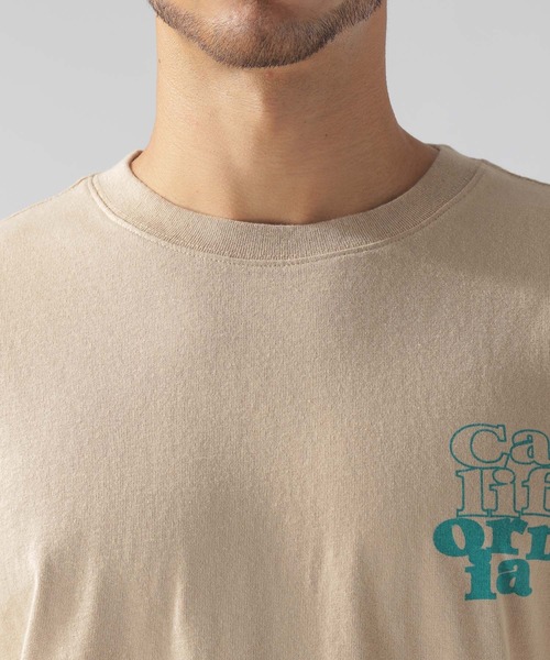 BAYFLOW（ベイフロー）の「USAコットングラフィックプリントTEE S/S（Tシャツ/カットソー・メンズ・ブラック/ベージュ/オフホワイト・SMALL/MEDIUM/LARGE）」の19枚目の写真