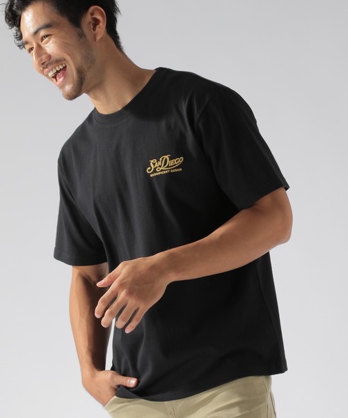 BAYFLOW（ベイフロー）の「USAコットングラフィックプリントTEE S/S（Tシャツ/カットソー・メンズ・ブラック/ベージュ/オフホワイト・SMALL/MEDIUM/LARGE）」の18枚目の写真