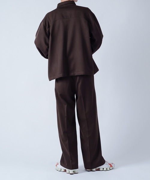 kutir(クティール)の「ワイドストレートパンツ(セットアップ着用可能)(その他パンツ・メンズ・ダークブラウン/ベージュ/ダークブルー・SMALL/MEDIUM/LARGE)」の7枚目の写真