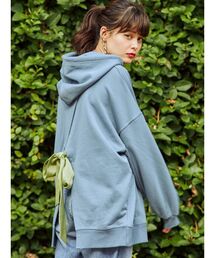 jouetie | バックリボンフーディ【ボリューム袖】(パーカー)