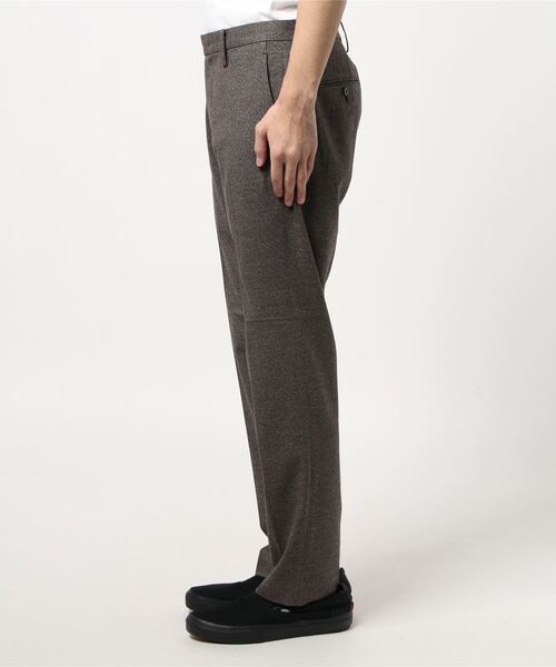 ADAM ET ROPE'（アダムエロペ）の「【CARREMAN】起毛 スリムテーパードスラックス/ブラッシュド/セットアップ対応（スラックス・メンズ・ダークブラウン・M/L/S）」の3枚目の写真