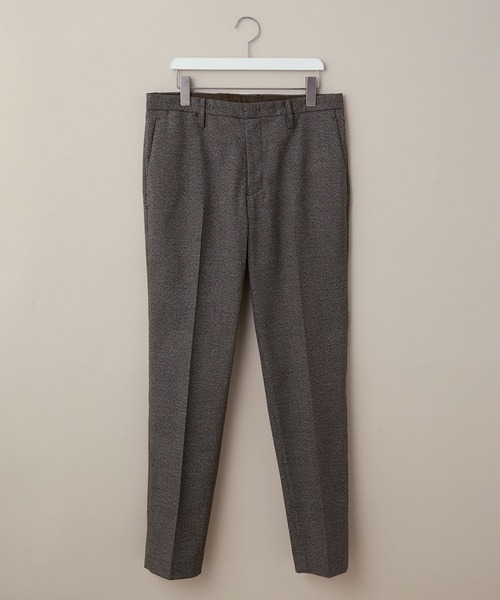 ADAM ET ROPE'（アダムエロペ）の「【CARREMAN】起毛 スリムテーパードスラックス/ブラッシュド/セットアップ対応（スラックス・メンズ・ダークブラウン・M/L/S）」の20枚目の写真