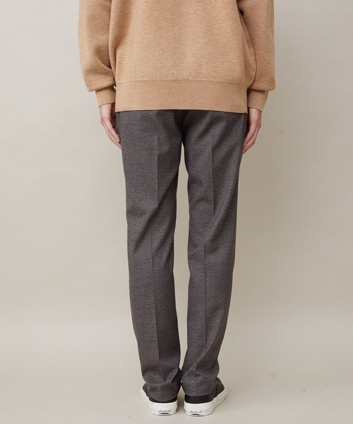 ADAM ET ROPE'（アダムエロペ）の「【CARREMAN】起毛 スリムテーパードスラックス/ブラッシュド/セットアップ対応（スラックス・メンズ・ダークブラウン・M/L/S）」の19枚目の写真