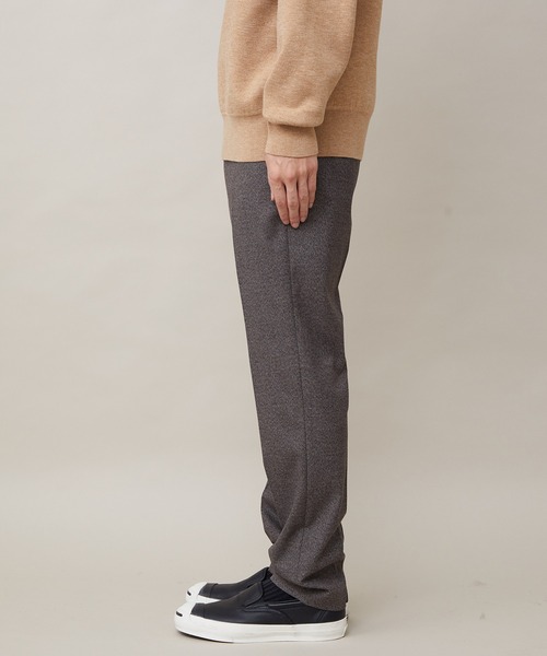 ADAM ET ROPE'（アダムエロペ）の「【CARREMAN】起毛 スリムテーパードスラックス/ブラッシュド/セットアップ対応（スラックス・メンズ・ダークブラウン・M/L/S）」の16枚目の写真