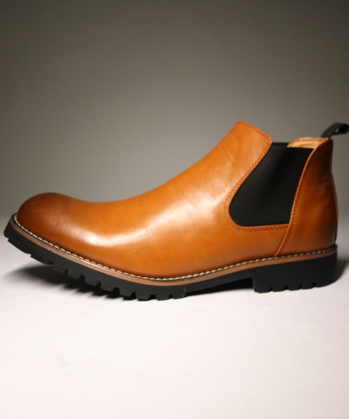 【セール】AAA+ サイドゴアショートブーツ（ブーツ）｜AAA+（サンエープラス）