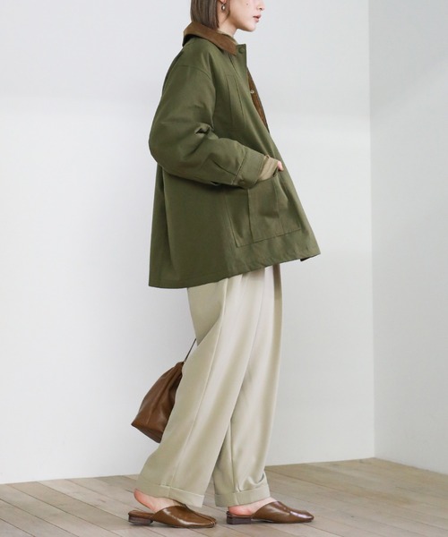 コーデュロイデザインワークジャケット（その他アウター）｜select