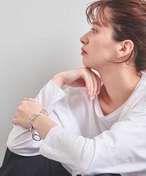 PHILIPPE AUDIBERT（フィリップ オーディベール）の「＜PHILIPPE AUDIBERT（フィリップオーディベール）＞PATXI2 チェーン ブレスレット（ブレスレット・レディース・シルバー・FREE）」の8枚目の写真