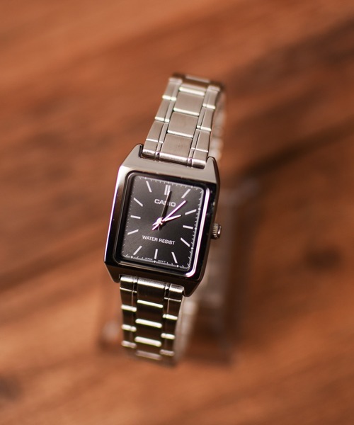 【セール】【CASIO】クラシックメタルスクエア（アナログ腕時計）｜CASIO（カシオ）