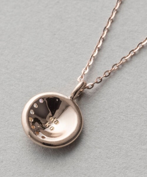 ete（エテ）の「○K10MPG レインボー ネックレス（ネックレス