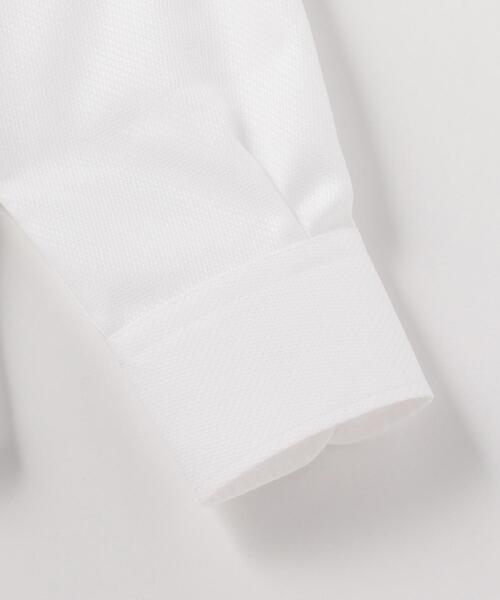 UNITED ARROWS LTD. OUTLET（ユナイテッドアローズアウトレット）の「＜A DAY IN THE LIFE＞ ドビー セミワイドカラー ドレスシャツ（シャツ/ブラウス・メンズ・ホワイト・39cm/37cm/42cm/41cm/40cm/38cm）」の4枚目の写真