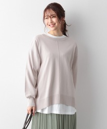 GLOBAL WORK | トリプルイージースリットプルオーバー/926692(ニット/セーター)