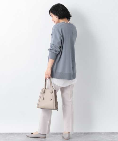 GLOBAL WORK(グローバルワーク)の「トリプルイージースリットプルオーバー/926692(ニット/セーター・レディース・ブラック/イエロー/ブルー/アイボリー/グレイッシュベージュ・MEDIUM/LARGE)」の16枚目の写真