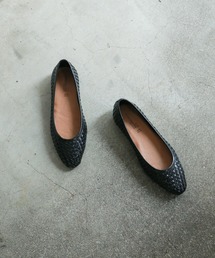 NOMBRE IMPAIR | 【HOSIS】メッシュレザーフラットシューズ(その他シューズ)