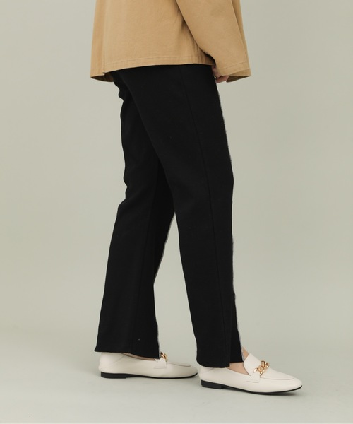 sakishimatokyo（サキシマトーキョー）の「【ZOZO限定】サキシマamp「フロントスリットパンツ」（その他パンツ・レディース・ブラック/ミント/ベージュ・FREE）」の13枚目の写真