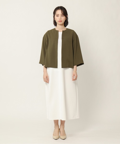 KASHIYAMA(カシヤマ)の「オックス 2wayストレッチ コクーン KASHIYAMA(カシヤマ)の「オックス 2wayストレッチ コクーン