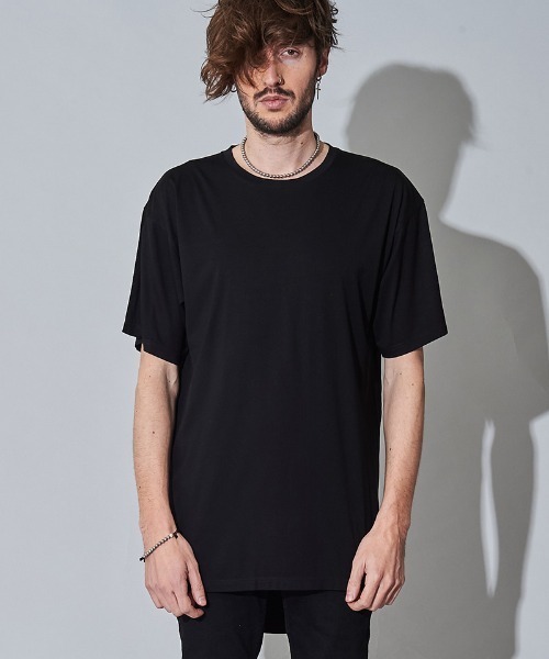 NO ID.(ノーアイディ)の「mt7150- チェンジングバックタックロングC-N-T Tシャツ(Tシャツ/カットソー・メンズ・ホワイト/ブラック/グレー・ONE SIZE)」の14枚目の写真