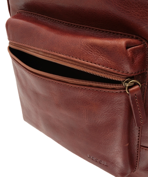 FOSSIL(フォッシル)の「ESTATE BACKPACK MBG9242(3)(バックパック/リュック・メンズ・ブラウン系その他・FREE)」の5枚目の写真