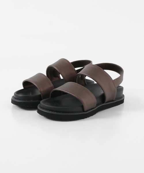 ITEMS URBANRESEARCH（アイテムズ アーバンリサーチ）の「ベルトサンダル（サンダル・レディース・ブラック/ブラウン/オフホワイト・24.5/23.5）」の9枚目の写真